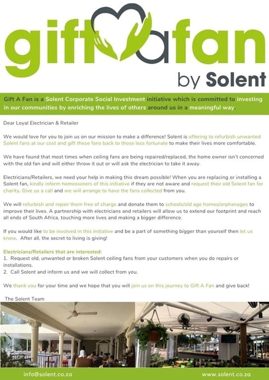 Gift a fan by Solent