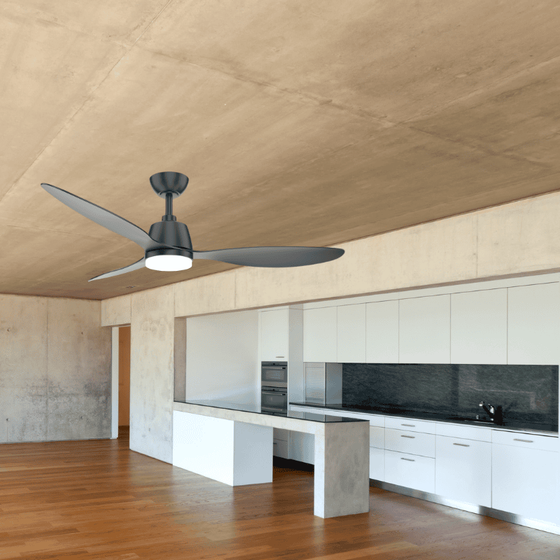 Coastal Breeze Fan Black with Light Kit 1320mm - Image 2